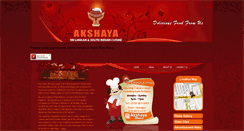 Desktop Screenshot of akshayacuisine.co.uk
